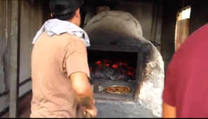 Hotnu Bakery; Pizza in a traditional Chamorro oven
