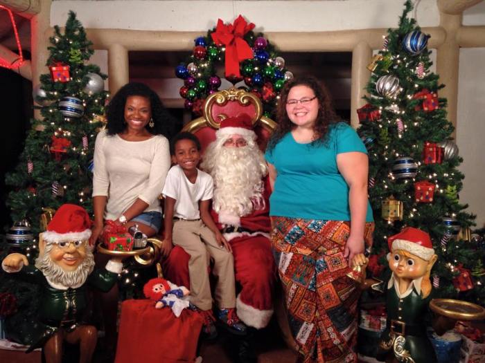Visited Santa with Sydney and Charles a couple weekends ago. :)